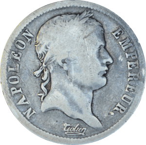2 francs 1811 B Napoléon Empereur - Avers