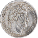 2 francs 1839 A Louis Philippe I - Obverse