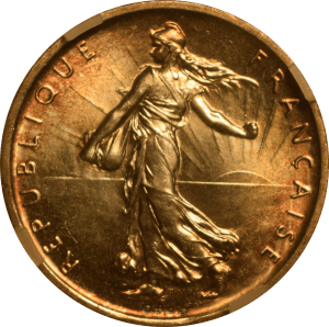 5 francs Semeuse 1960 - Avers