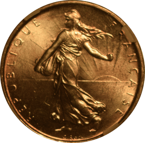 5 francs Semeuse 1961 - Avers