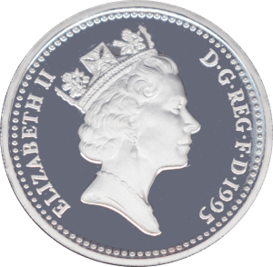 1 livre Elizabeth II 1995 - Avers