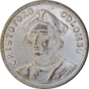 Médaille Christophe Colomb caravel 1992 - Obverse