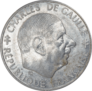 1 franc De Gaulle sans différents 1988 - Avers