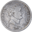 Demi franc Napoléon Empereur 1808 BB - Obverse