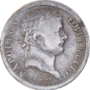 Demi franc Napoléon Empereur 1808 A - Avers
