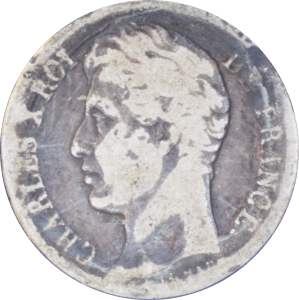Avers ½ franc Charles X 1829 A
