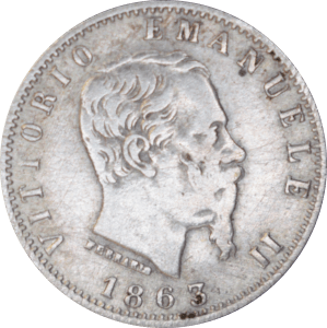 20 centesimi Victor-Emmanuel II 1863 M - Avers