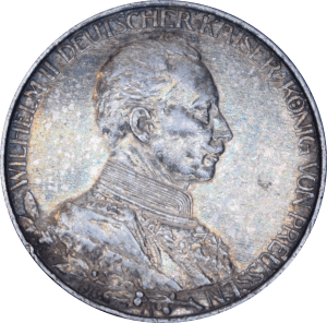2 marks Wilhelm II 1913 A - Avers