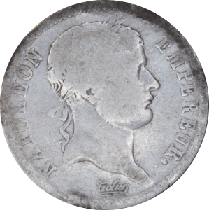 Avers 2 francs Napoléon Ier 1811 A