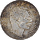 1 dinar Pierre Ier 1912 - Avers