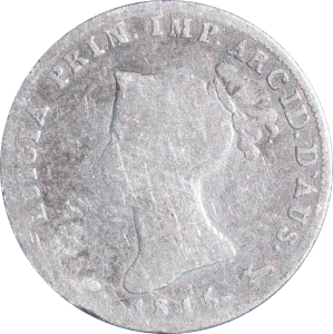 10 soldi Maria Luigia 1815 M - Avers