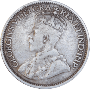 10 cents Georges V 1912 - Avers