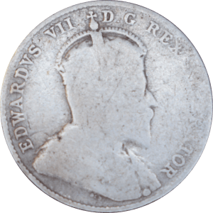 Obverse 10 cents Edward VII 1910