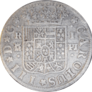 1 real Charles III 1766 - Avers