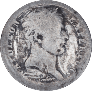 Demi franc Napoléon Empereur 1812 H - Avers