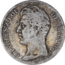 1 franc Charles X 1825 A - Avers