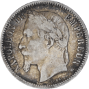 1 franc Napoléon III 1868 BB - Avers