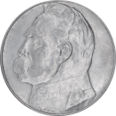 10 zlotys Josef Pilsudski 1936 - Avers