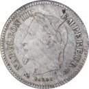 20 centimes Napoléon III 1867 K - Avers