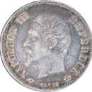 20 centimes Napoléon III 1860 A - Avers