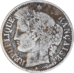 50 centimes Cérès 1851 A - Avers