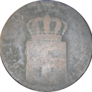 10 lepta Othon 1846 - Avers