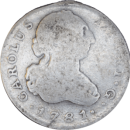 1 real Charles III 1781 M - Avers