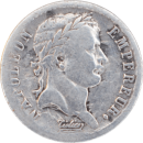Demi franc Napoléon Empereur 1808 B - Obverse