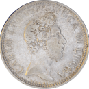 2 lires 1837 Charles-Louis de Bourbon - Avers