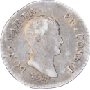 ¼ franc Bonaparte Premier Consul 12(1803) A - Obverse