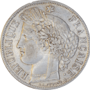 5 francs Cérès 1870 A - Avers