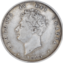 1 shilling George IV 1825 - Avers