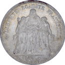 5 francs Hercule 1873 A - Avers