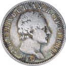 1 lire Carlo Felice 1827 L - Avers