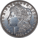 1 dollar "Morgan Dollar" 1921 - Avers