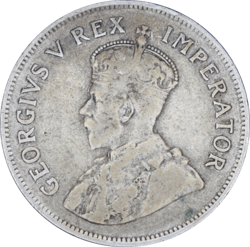 Avers 2½ shillings George V 1924