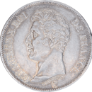 5 francs Charles X 1826 D - Avers