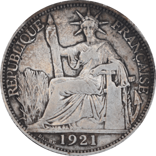 Avers 20 cents Indochine française 1921 A