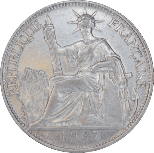 Avers 20 cents Indochine française 1937 A