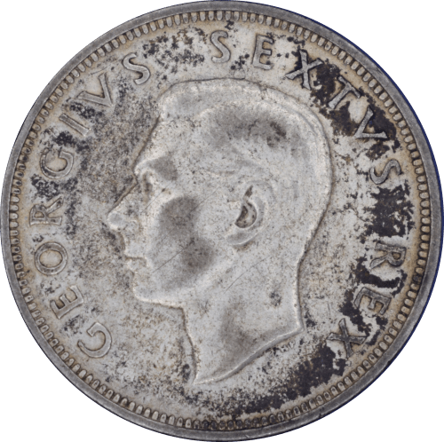 Avers 2½ shillings 1952 George VI