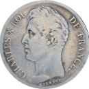 2 francs Charles X 1828 W - Avers
