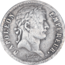 Demi franc Napoléon Empereur 1812 A - Avers