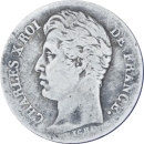 1/2 franc Charles X 1829 L - Avers