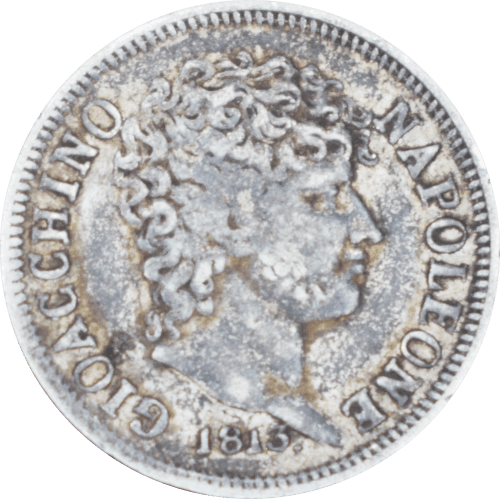 ½ lire Joachim Murat 1813 - Avers