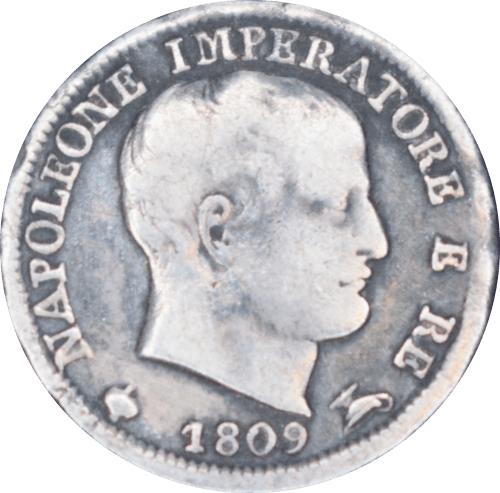 5 soldi Napoléon I 1809 M - Avers