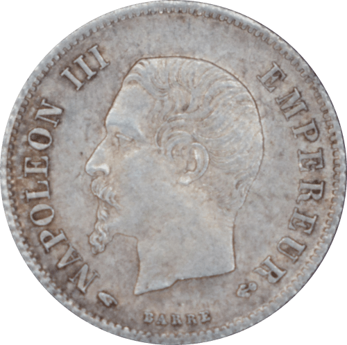 20 centimes Napoléon III 1856A - Avers