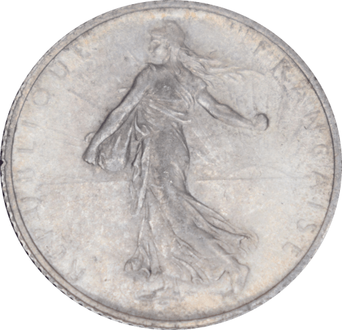 Avers 1 franc Semeuse 1902