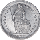 1/2 franc Helvetia debout 1966 - Avers