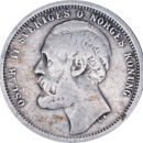 1 krona Oscar II 1875 - Avers
