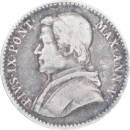 20 baiocchi - Pie IX 1850 - Avers